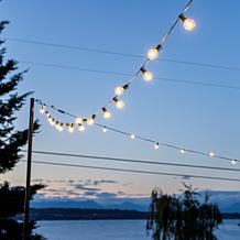 IYN G40 LED Bistro String Lights - Black