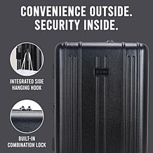 Izod Isla 3-Piece Hard Shell Spinner Luggage Set