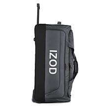 IZOD Katy 30" Rolling Duffel Bag with Wheels & Telescopic Handle