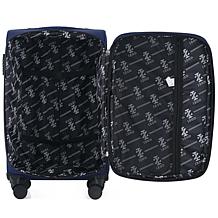 IZOD Noah 3pc Expandable Softside Luggage Set with Spinners & Lock