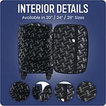 IZOD Noah 3pc Expandable Softside Luggage Set with Spinners & Lock