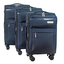 IZOD Ocean 3pc Expandable Luggage Set w/Spinner Wheels & Lock
