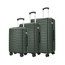 Izod Romeo 3-Piece Hard Shell Spinner Luggage Set