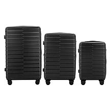 Izod Romeo 3-Piece Hard Shell Spinner Luggage Set