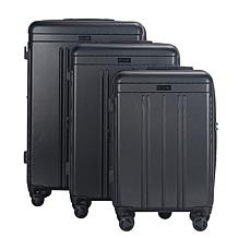 Izod Zoe 3-Piece Hard Shell Spinner Luggage Set