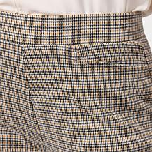 Jaclyn Smith Jacquard Ponte Pant with Bottom Cuff