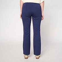 Jaclyn Smith Ponte Knit Pull-On Bootcut Pant