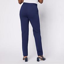 Jaclyn Smith Pull-On Straight Leg Ponte Pant