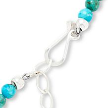 Jay King 18-1/4" Heavenly Well Lake Turquoise Beaded Drop Necklace