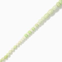 Jay King African Gaspeite SS Necklace 