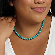 Jay King Andean Blue Turquoise Bead 18" Necklace