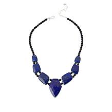 Jay King Chalcedony, Amazonite and Lapis Reversible Necklace