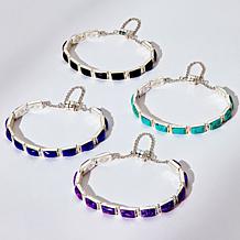 Jay King Chilean Turquoise Line Bracelet with Magnetic Clasp
