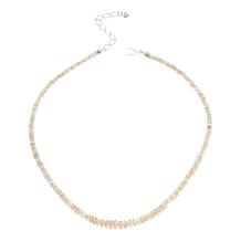 Preciosa Simulated Birthstone Pearl Caged Necklace - 20589438