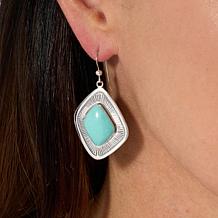 Jay King Gallery Collection Campitos Turquoise Drop Earrings