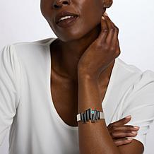 Jay King Gallery Collection Midnight Chalcedony and Turquoise Cuff