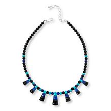 Jay King Gallery Collection Multigemstone Reversible 18" Necklace