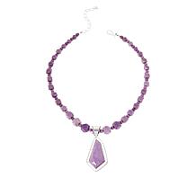 Jay King Gallery Collection Phosphosiderite Pendant with Bead Necklace