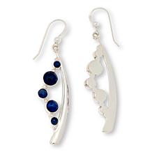 Jay King Gallery Collection Sterling Silver Sapphire Earrings