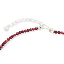 Jay King Gallery Collection Turquoise and Thulite Pendant and Necklace