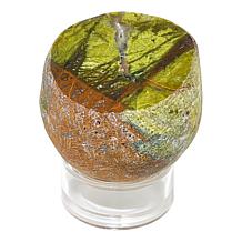 Jay King Green Chalcedony/Opal Ema Egg with Stand
