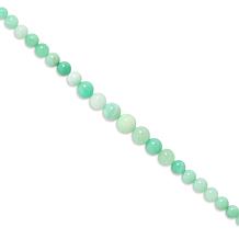 Jay King Green Opal Beaded Necklace