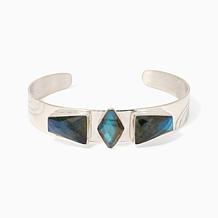 Jay King Labradorite Sterling Silver Cuff