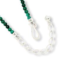 Jay King Malachite Graduated Bead 18" Necklace