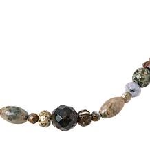 Jay King Multi-Color Orbicular Chalcedony Bead Necklace