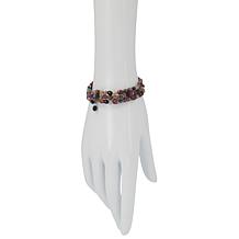 Jay King Multi-Colored Tourmaline Bead Coil Bracelet