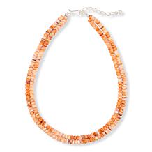 Jay King Multicolor Lion's Paw Shell Bead 2-Strand Necklace
