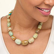 Jay King Multicolor Sacred Cloud Mountain Turquoise Nugget Necklace