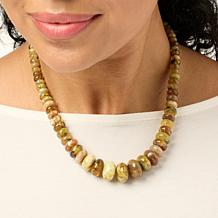 Jay King Multicolor Sonoran Opal Graduated Bead Necklace