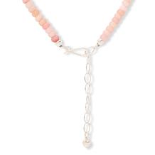 Jay King Peruvian Pink Opal Beaded Necklace with Elongated Pendant