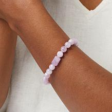 Jay King Purple Kunzite Bead Stretch Bracelet