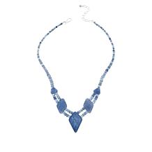Jay King Sterling Silver Blue Opal Necklace