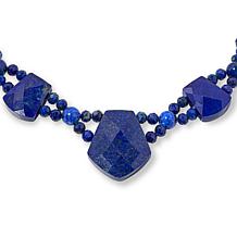 Jay King Sterling Silver Lapis 18" Necklace