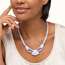 Jay King Sterling Silver Lavender Sodalite 18" Necklace