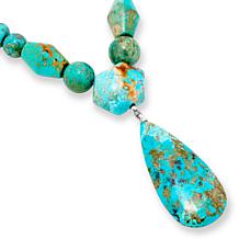 Jay King Sterling Silver Sacred Cloud Mountain Turquoise 18" Necklace