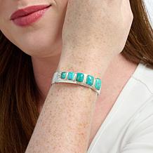 Jay King Sterling Silver Sonoran Blue Turquoise Cuff