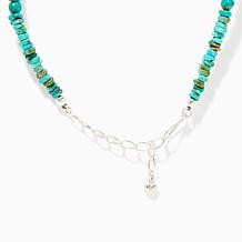 Jay King Sterling Silver Sonoran Turquoise Necklace