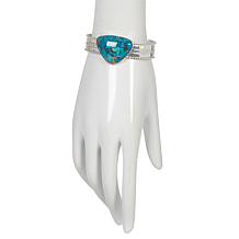 Jay King Sterling Silver Turquoise Composite Cuff Bracelet