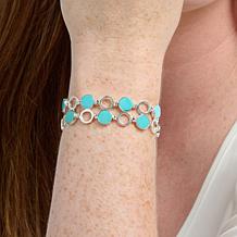 Jay King Turquoise Campitos Magnetic Bracelet