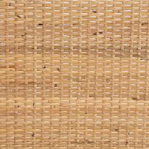 Jaylyn Natural Rattan Dining Chair with Crisscross Base