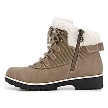 JBU Illinois Water-Resistant Ankle Boot with Faux Fur