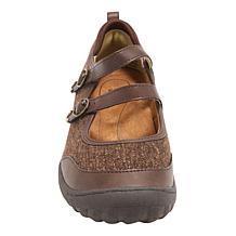 JBU Nina Faux Leather and Tweed Mary Jane Shoe