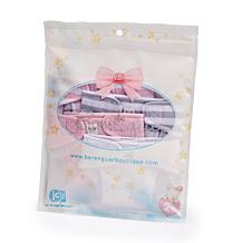 JC Toys Berenguer Boutique Pink Eco Diapers 4-Pack Fits Dolls 14-18 in