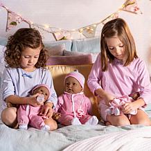JC Toys La Baby Doll with Pink Outfit