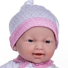 JC Toys La Baby Doll with White Onesie