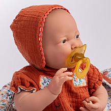 JC Toys La Newborn Nature Collection 15.5in Soft Doll & Accessories